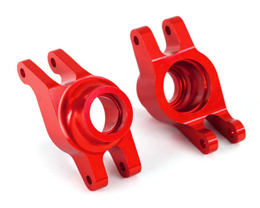 Traxxas Maxx Aluminum Hub Carriers (Red) 8952R