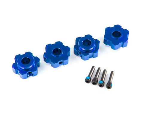 Traxxas Maxx Aluminum Wheel Hex (Blue) (4) 8956X