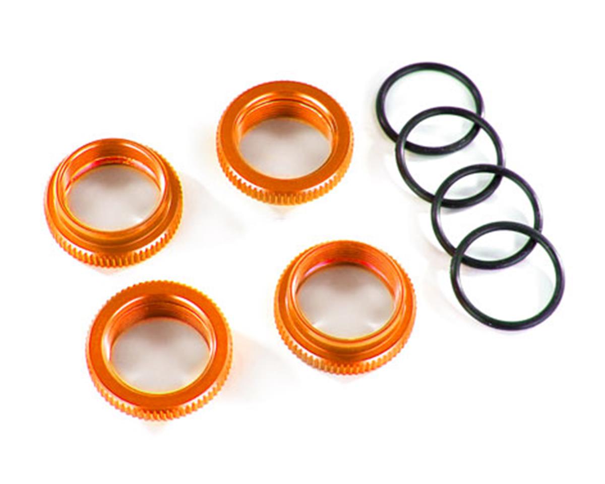 Traxxas GT-Maxx Aluminum Spring Retainer (Orange) (4) 8968A