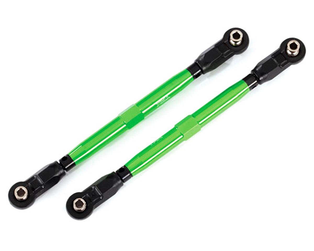 Traxxas WideMaxx Aluminum Toe Link Tubes (Green) (2) (Use with TRA8995 WideMaxx Suspension Kit) 8997G