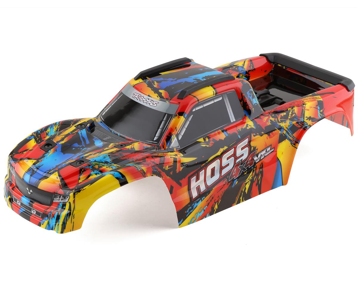 TRAXXAS Body, Hoss® 4X4 VXL, Solar Flare 9011R