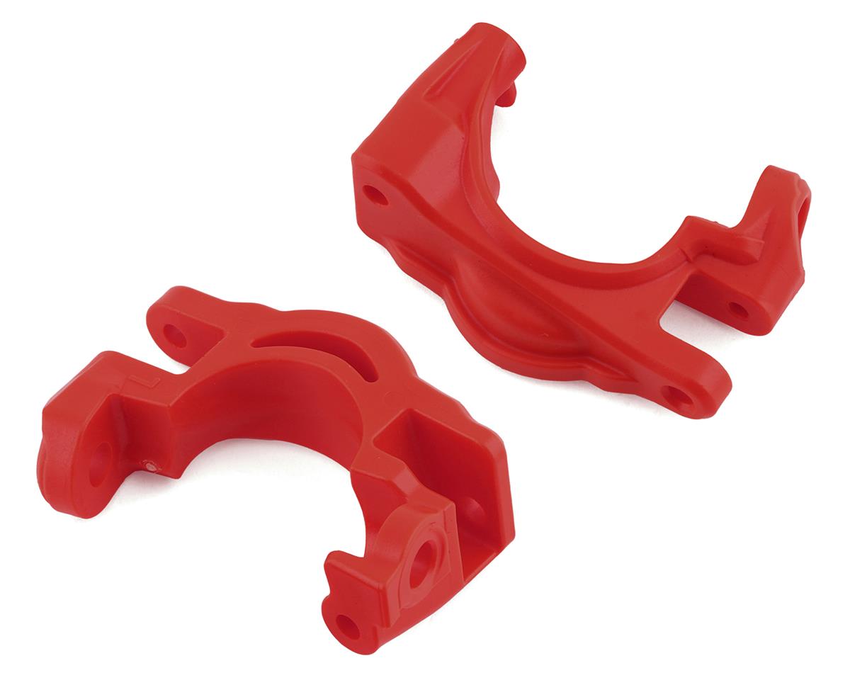 Traxxas Hoss/Rustler/Slash 4x4 Extreme Heavy Duty Caster Blocks (Red) (2) 9032R