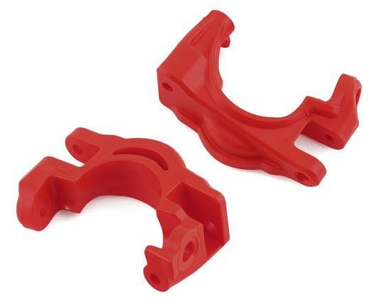 Traxxas Hoss/Rustler/Slash 4x4 Extreme Heavy Duty Caster Blocks (Red) (2) 9032R