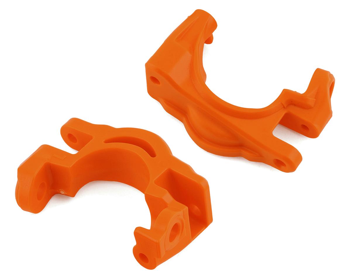 Traxxas Hoss/Rustler/Slash 4x4 Extreme Heavy Duty Caster Blocks (Orange) (2) 9032T