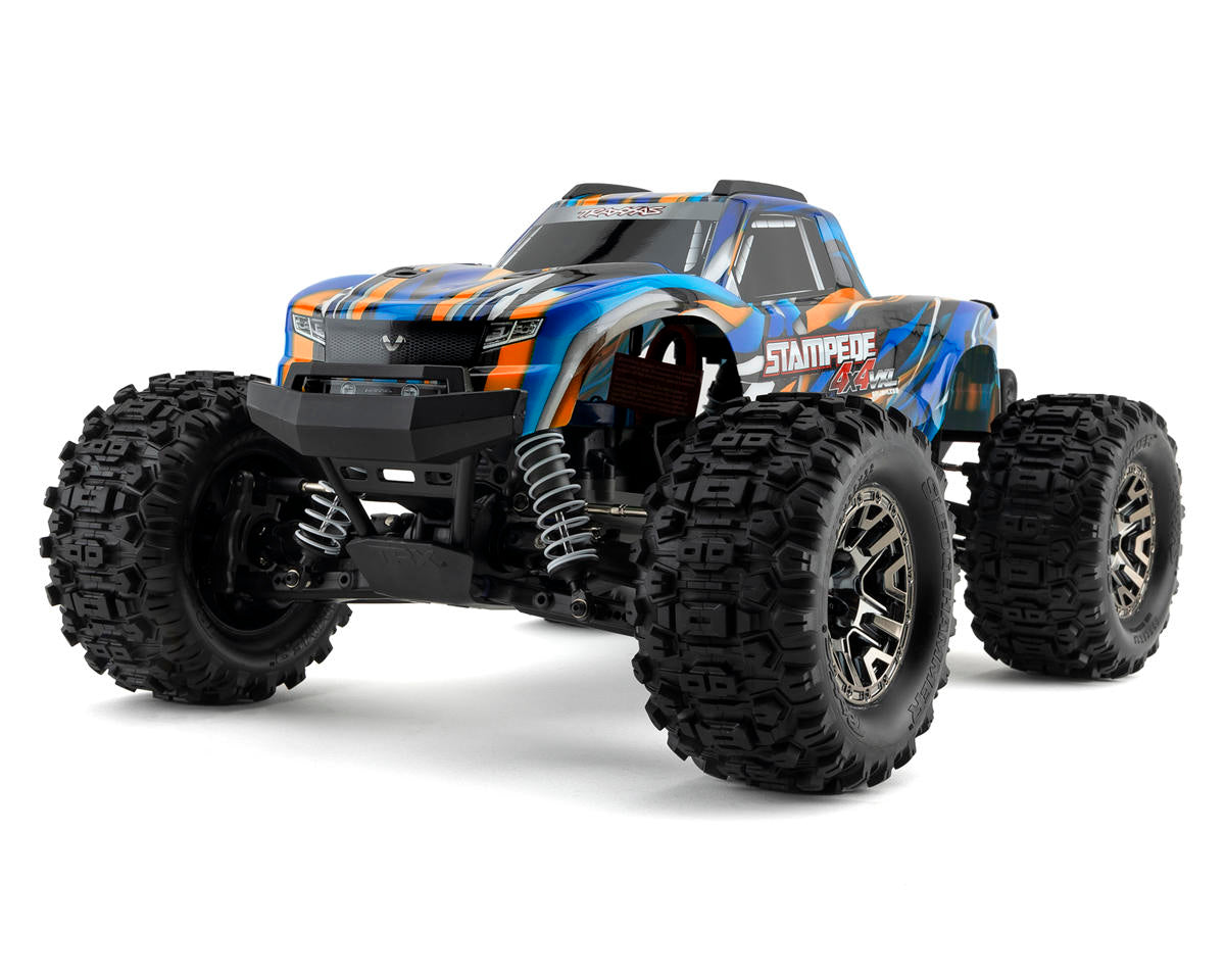 Stampede® 4X4 VXL: 1/10 scale 4X4 monster truck 90376-ORNG