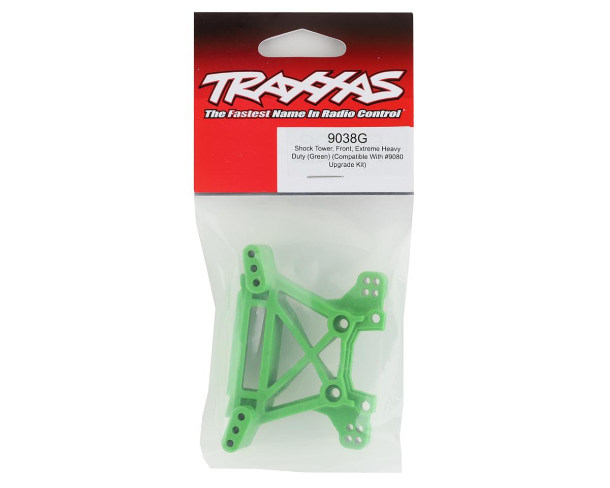 Traxxas Hoss/Rustler/Slash 4x4 Extreme Heavy Duty Front Shock Tower (Green) 9038G