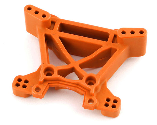 Traxxas Hoss/Rustler/Slash 4x4 Extreme Heavy Duty Front Shock Tower (Orange) 9038T