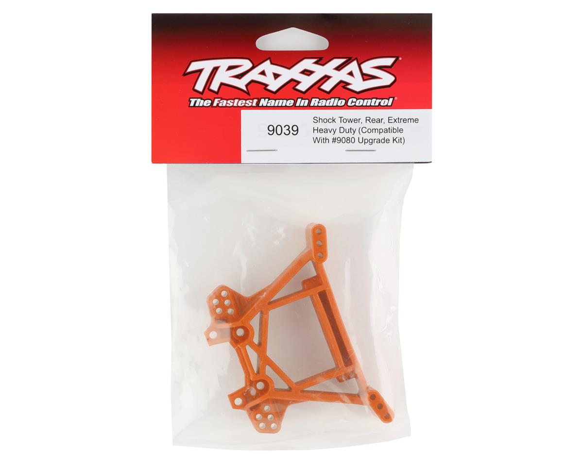 Traxxas Hoss/Rustler/Slash 4x4 Extreme Heavy Duty Rear Shock Tower (Orange) 9039TT