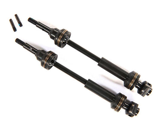 Traxxas Steel-Spline Constant-Velocity Front Driveshafts (2) (Complete Assembly) 9051X