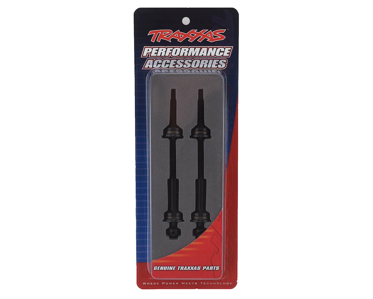 Traxxas Rear Steel-Spline Constant-Velocity Driveshafts (2) (Complete Assembly) 9052X