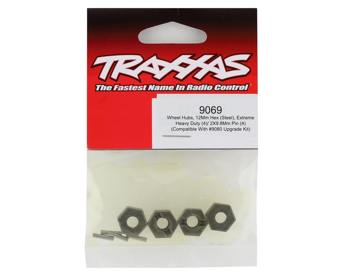 Traxxas Hoss/Rustler/Slash 4x4 Extreme Heavy Duty 12mm Wheel Hexes (4) 9069