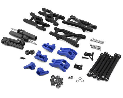 Traxxas Slash® 2WD Extreme Heavy Duty Driveline & Suspension Upgrade Kit (Blue) 9181-BLUE