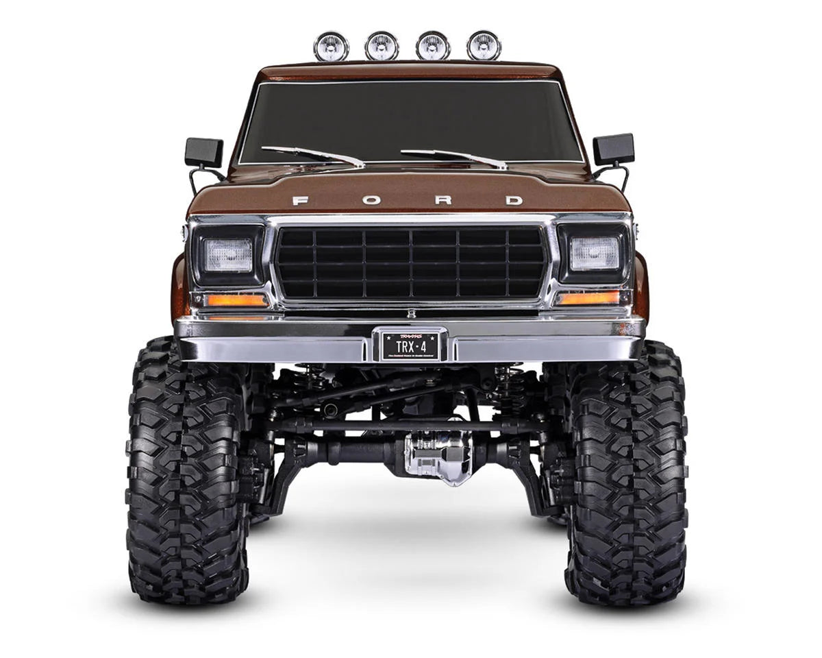 Traxxas TRX-4 1/10 High Trail Edition RC Crawler w/'79 Ford F-150 Ranger XLT Body (Brown) 92046-4 Brown