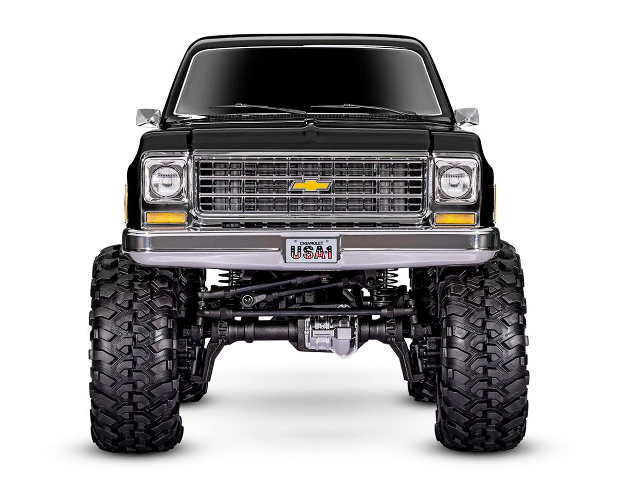 Traxxas TRX-4 1/10 High Trail Edition RC Crawler w/'79 Chevy K10 Truck Body (Black) 92056-4-BLK