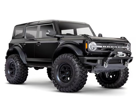Traxxas TRX-4 1/10 Trail Crawler Truck w/2021 Ford Bronco Body 92076-4-BLACK