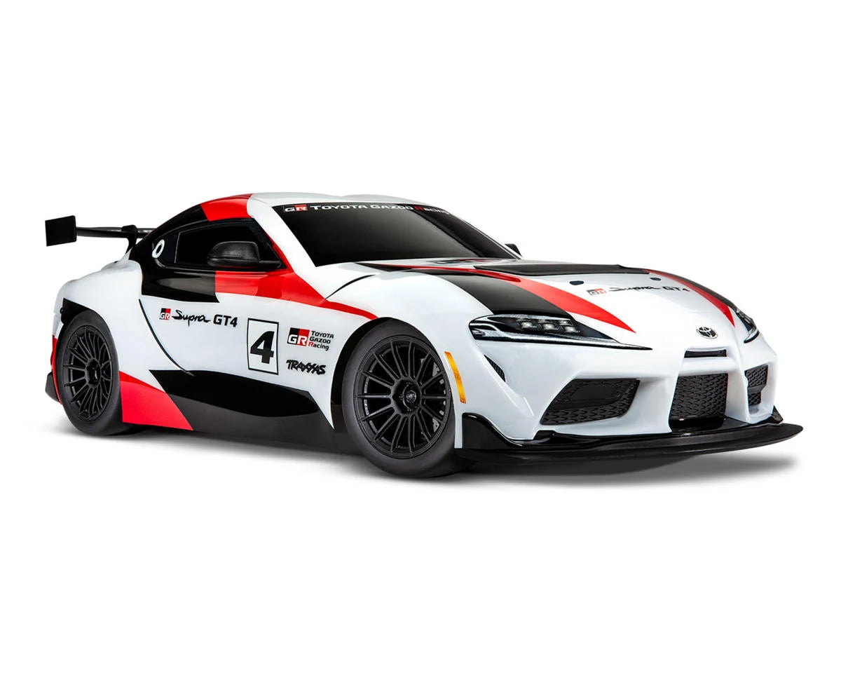 Traxxas 4-Tec 3.0 BL-2S 1/10 Electric RTR Touring Car w/Toyota GR Supra GT4 Body (White) w/TQ 2.4GHz Radio 93164-4