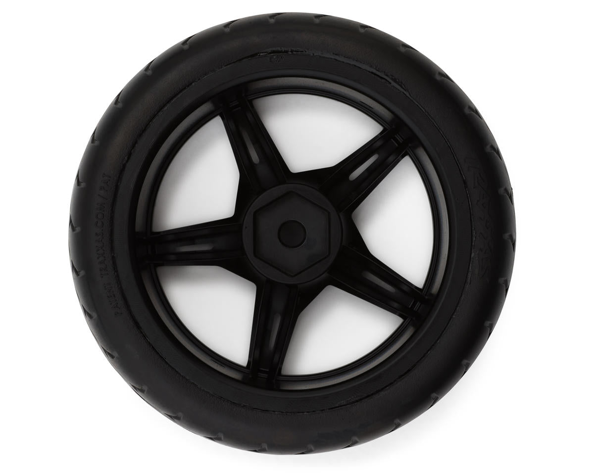 Traxxas 4-Tec 3.0 2.1" Response Rear Pre-Mounted Tires (X-Wide) w/Split-Spoke Wheels