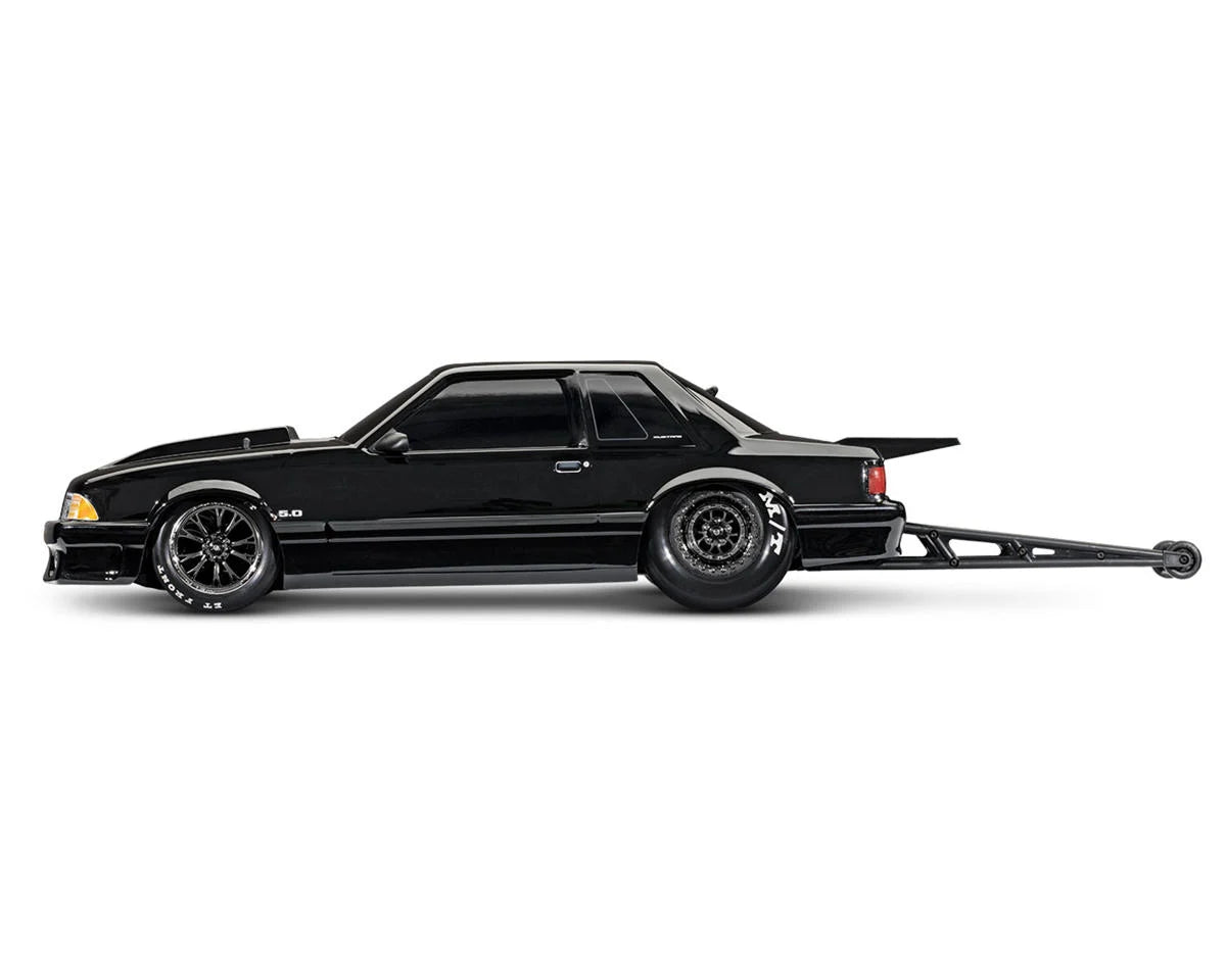 Traxxas Drag Slash HD 1/10 2WD RTR No Prep Car w/Ford Mustang 5.0 Body (Black) 94346-74-BLK