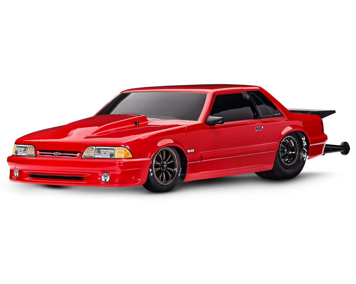 Traxxas Drag Slash HD 1/10 2WD RTR No Prep Car w/Ford Mustang 5.0 Body (Red) 94346-74-RED