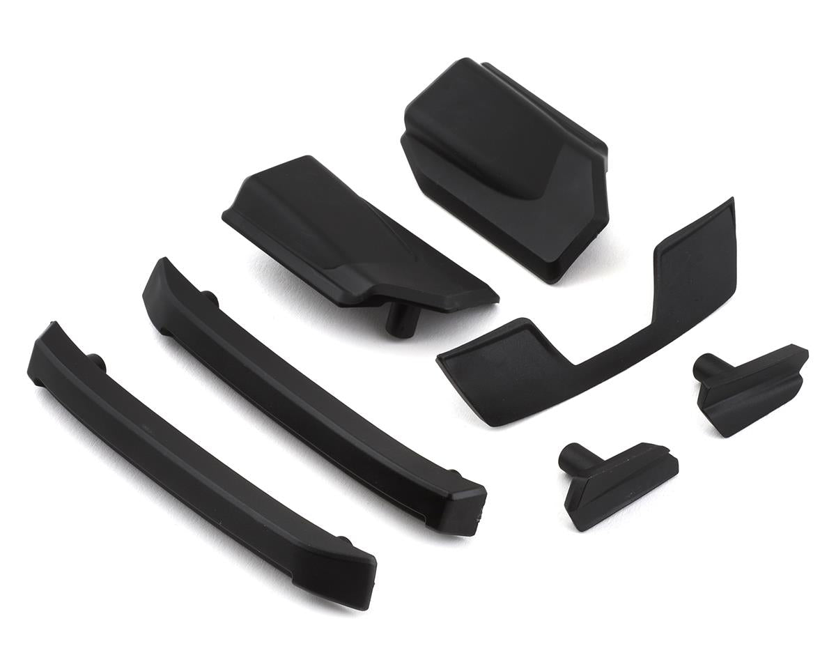 Traxxas Sledge Body Roof Skid Pads (BLACK) 9510