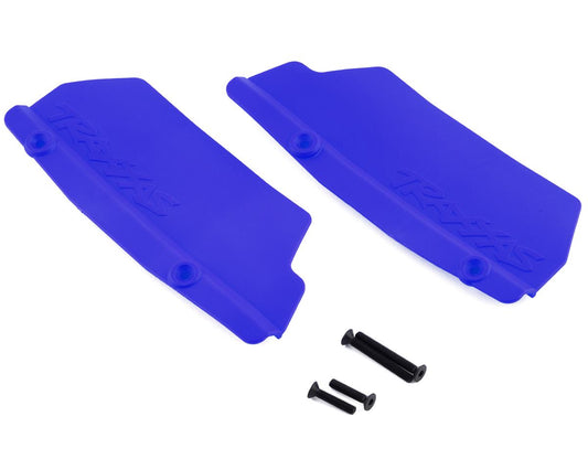 Traxxas Sledge Rear Mud Guards (Blue) 9519X