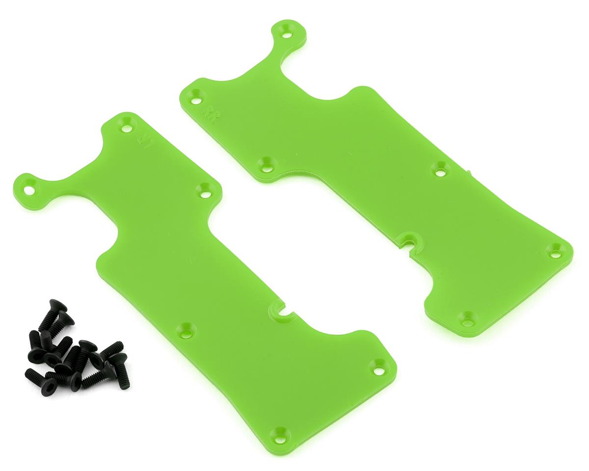 Traxxas Sledge Rear Suspension Arm Covers (Green) (2) 9634G