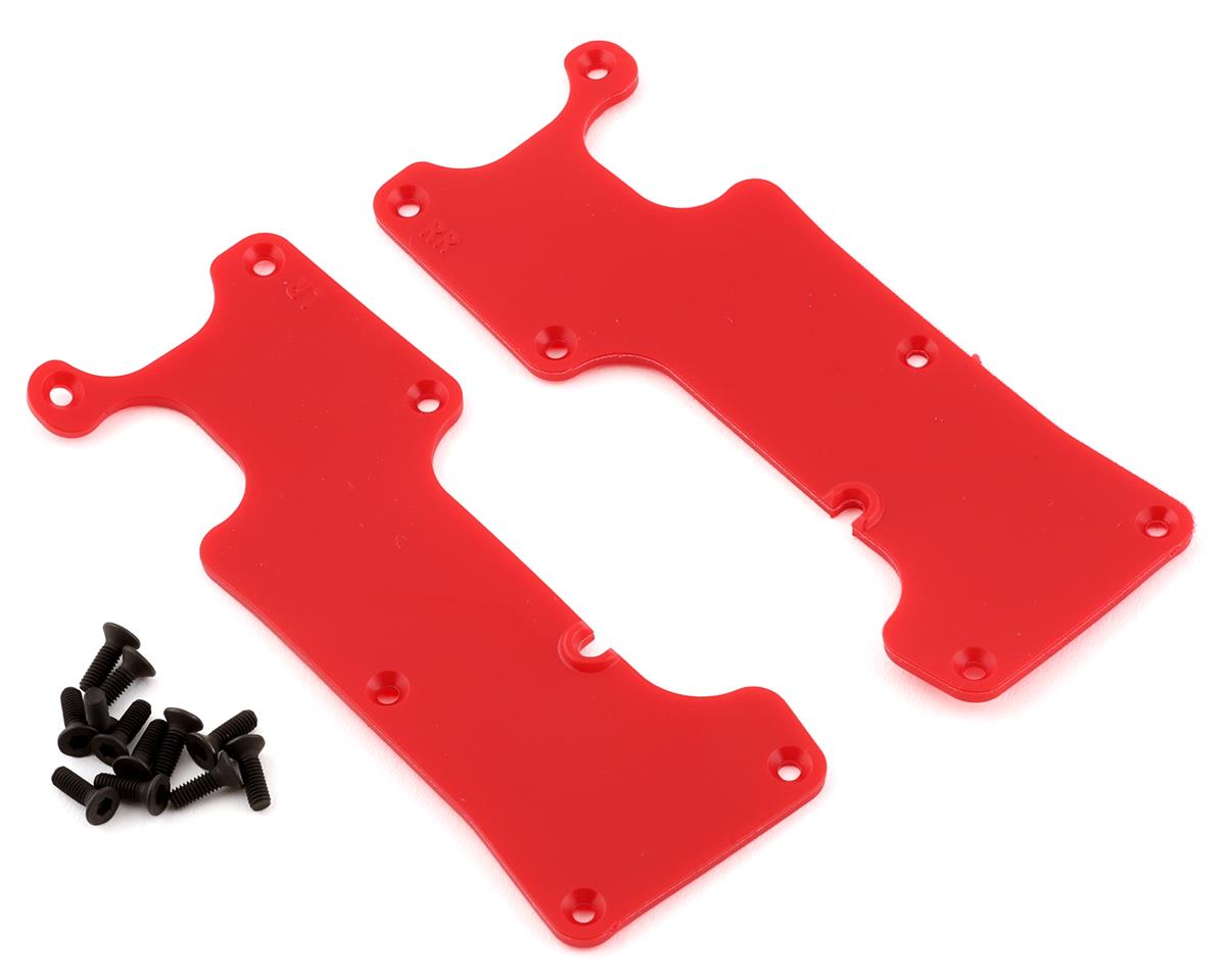 Traxxas Sledge Rear Suspension Arm Covers (Red) (2) 9634R