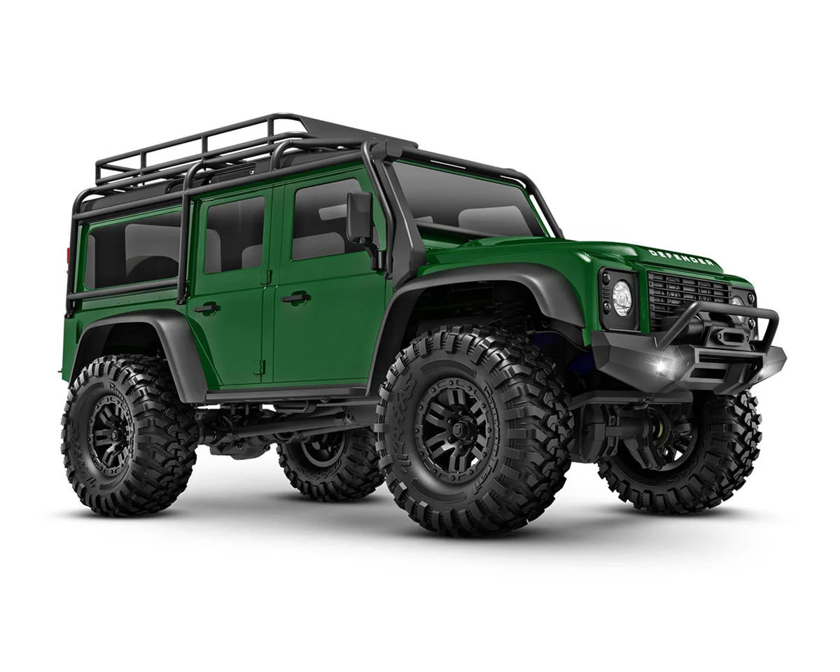 TRAXXAS TRX-4M 1/18 Scale 4X4 Trail Truck, Defender 97054-1 GREEN
