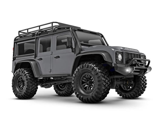 TRAXXAS 1/18 Scale 4X4 Trail Truck, Defender 97054-1 SILVER
