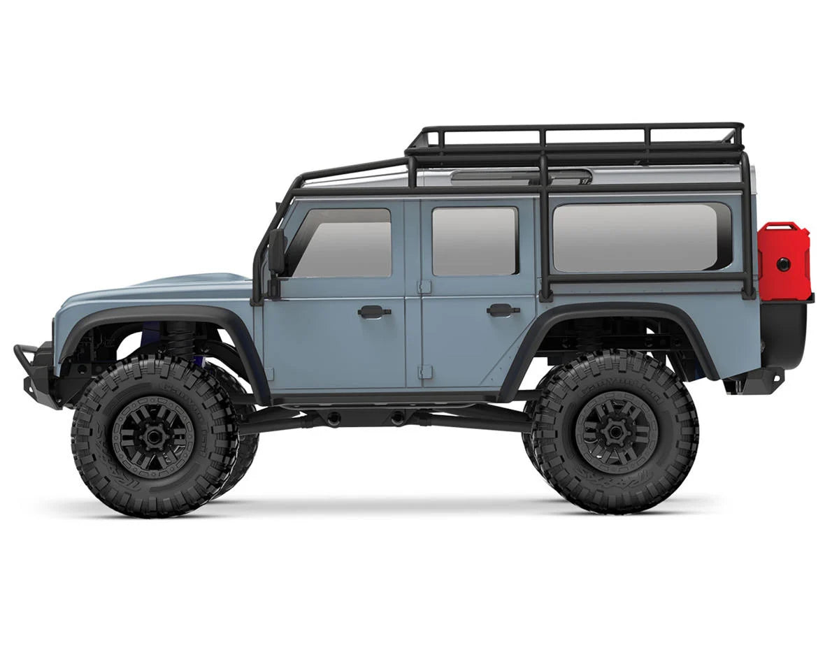 TRAXXAS 1/18 Scale 4X4 Trail Truck, Defender 97054-1 BLUE