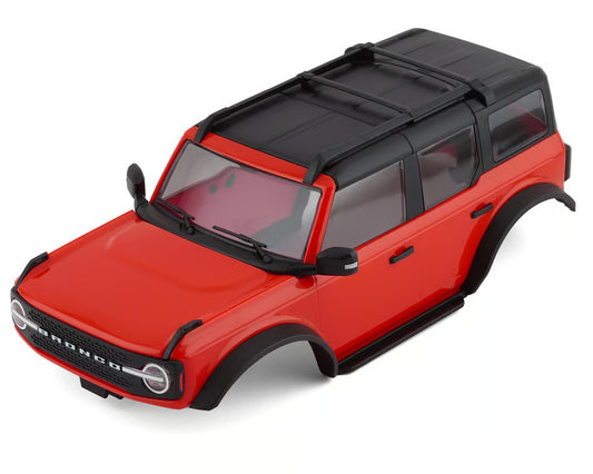 TRAXXAS 1/18 SCALE Body, Ford Bronco, complete, RED, 9711-RED