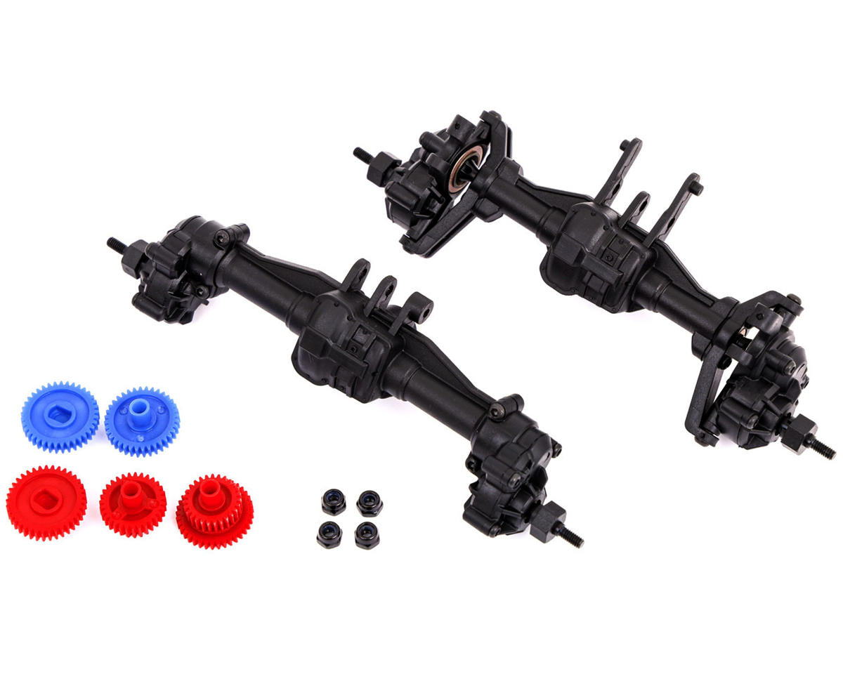 Traxxas TRX-4M Assembled Portal Axle Set (Front/Rear) 9843R