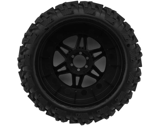 UpGrade RC Dirt Claw SC 2.2/3.0" Pre-Mounted BELTED Short Course Truck Tires (2) (17mm/14mm/12mm Hex) UPG-10020