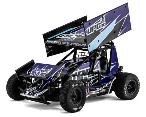 UpGrade RC "Velocity" Graphic Set for Losi® 22S™ Sprint Car (Purple) UPG-14291