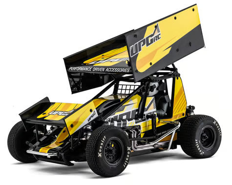 UpGrade RC "Vector" Graphic Set for Losi® 22S™ Sprint Car (Yellow) UPG-14299
