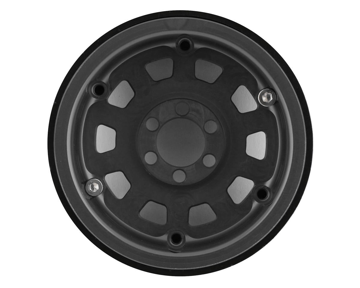 Vanquish Products KMC KM236 Tank 2.2" Beadlock Crawler Wheels (Grey) (2) VPS08703