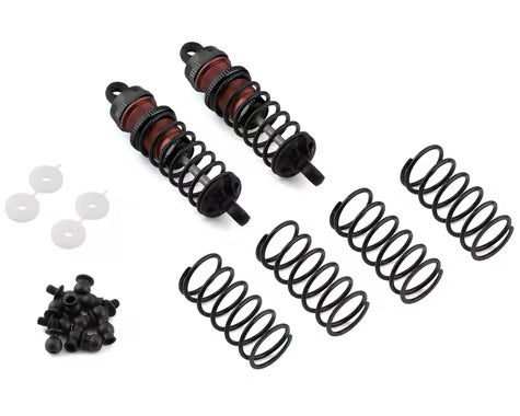 Yeah Racing Aluminum Go Big Bore Off-Road Shocks (Black) (2) (65mm) BBG-0065BK