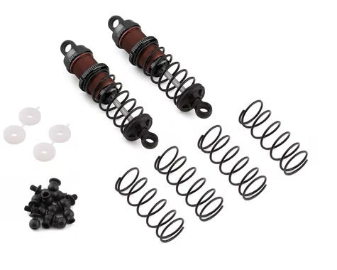 Yeah Racing Aluminum Go Big Bore Off-Road Shocks (Black) (2) (70mm) BBG-0070BK