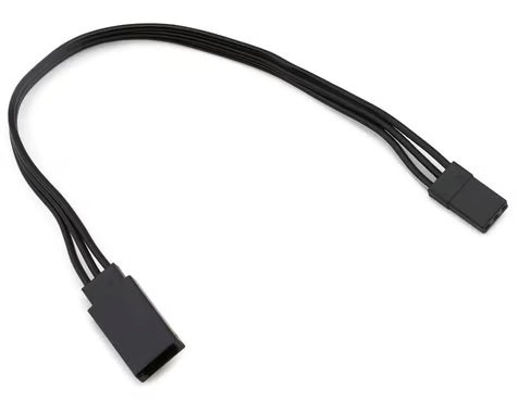 Yeah Racing 60-Core High Current Servo Extension Wire (JR/Futaba Plug) (150mm) WPT-0155BK