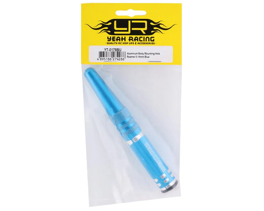 Yeah Racing Aluminum 0-14mm Body Reamer (Blue) YT-0178BU