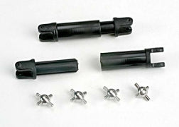 Half-shafts (internal-splined (2)/external-splined (2))/ metal U-joints (4) 1651