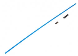 TRAXXAS Antenna, tube (1)/ vinyl antenna cap (1)/wire retainer (1) 1726