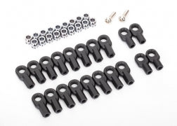 TRAXXAS Rod ends (16 long & 4 short)/ hollow ball connectors (18)/ ball screws (2) 1942