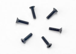 Screws, 2.5x10 countersunk machine (hex drive) (6) 2523