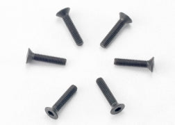 Screws, 2.5x12 countersunk machine (hex drive) (6) 2526