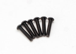 TRAXXAS Screws, 4x20mm button-head machine (hex drive) (6) 2589