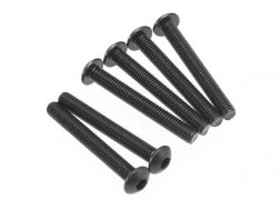 TRAXXAS Screws, 3x23mm button-head machine (hex drive) (6) 2591