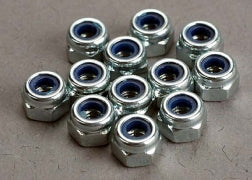 TRAXXAS LOCKING Nuts, 3mm nylon locking (12) 2745