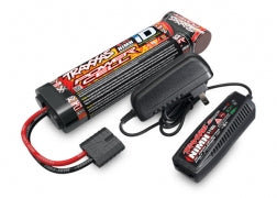 Battery/charger completer pack (includes #2969 2-amp NiMH peak detecting AC charger (1), #2923X 3000mAh 8.4V 7-cell NiMH iD® battery (1)) 2983