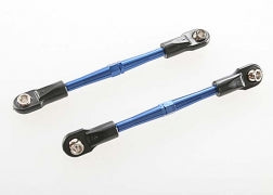 Turnbuckles, aluminum (blue-anodized), toe links, 59mm (2) (assembled w/ rod ends & hollow balls) (requires 5mm aluminum wrench #5477) 3139A